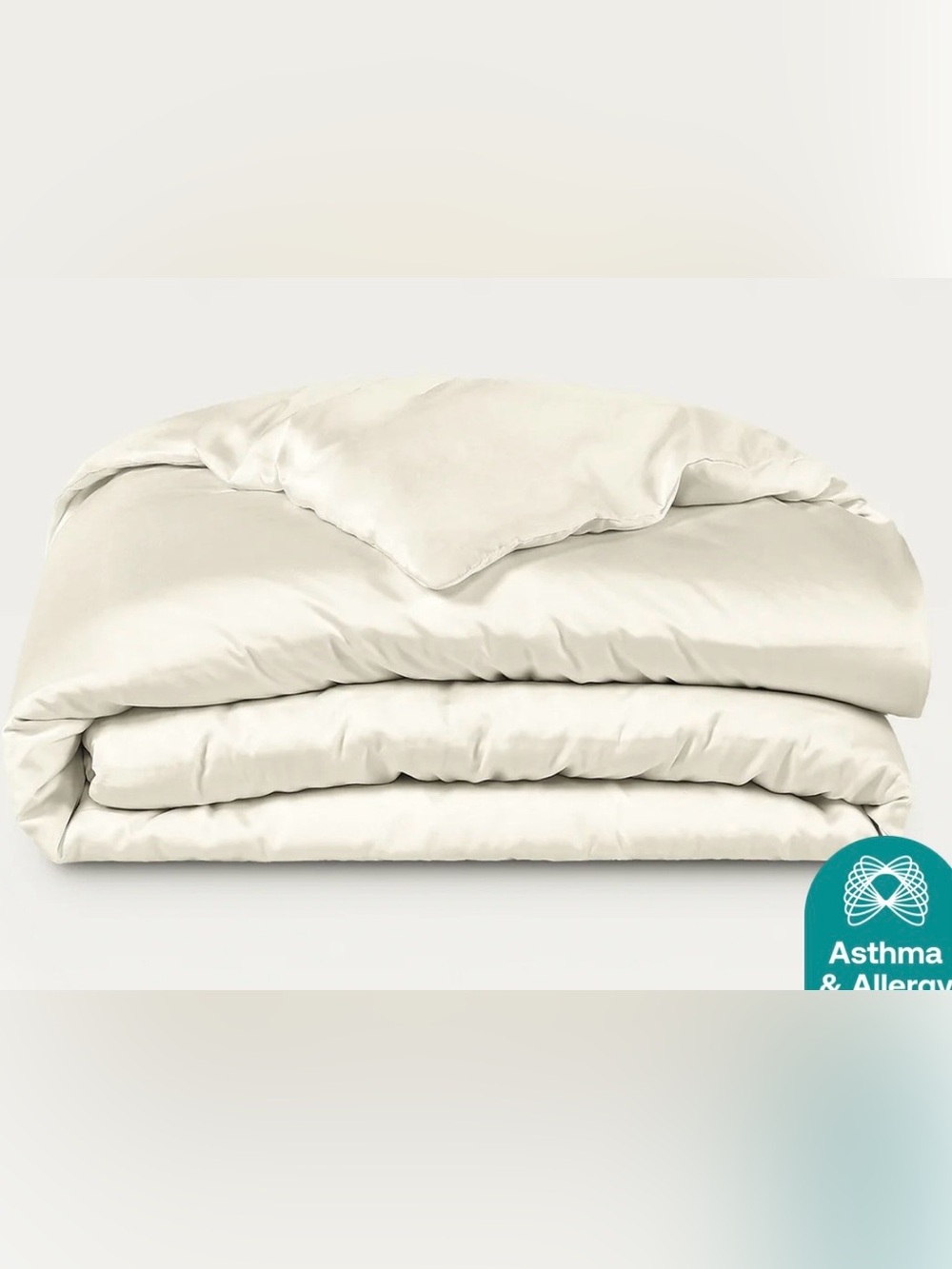 SIJO AiryWeight Eucalyptus Duvet Cover in Ivory New Twin Twin XL